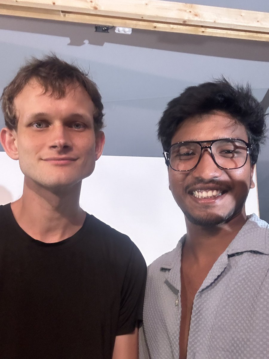 With Vitalik Buterin in Zanzibar